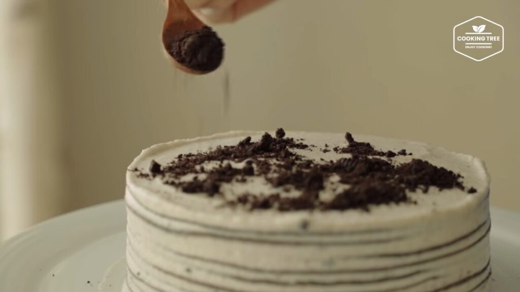 Oreo Crepe Cake Recipe Cooking tree