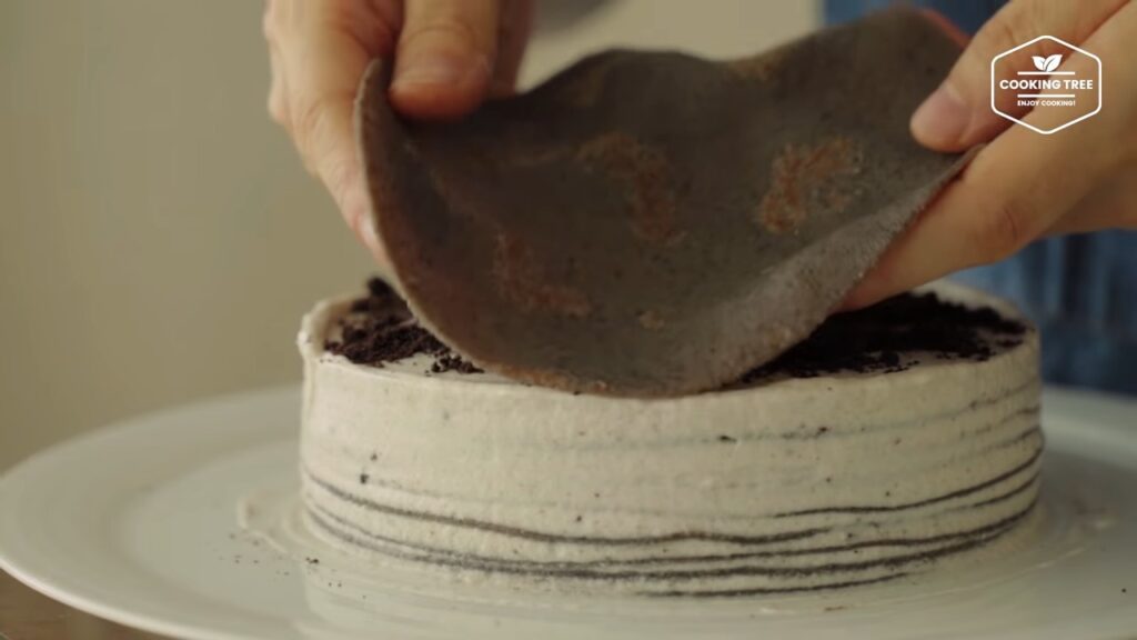 Oreo Crepe Cake Recipe Cooking tree