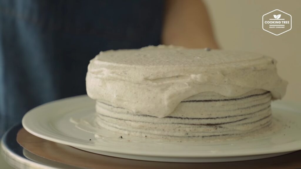 Oreo Crepe Cake Recipe Cooking tree