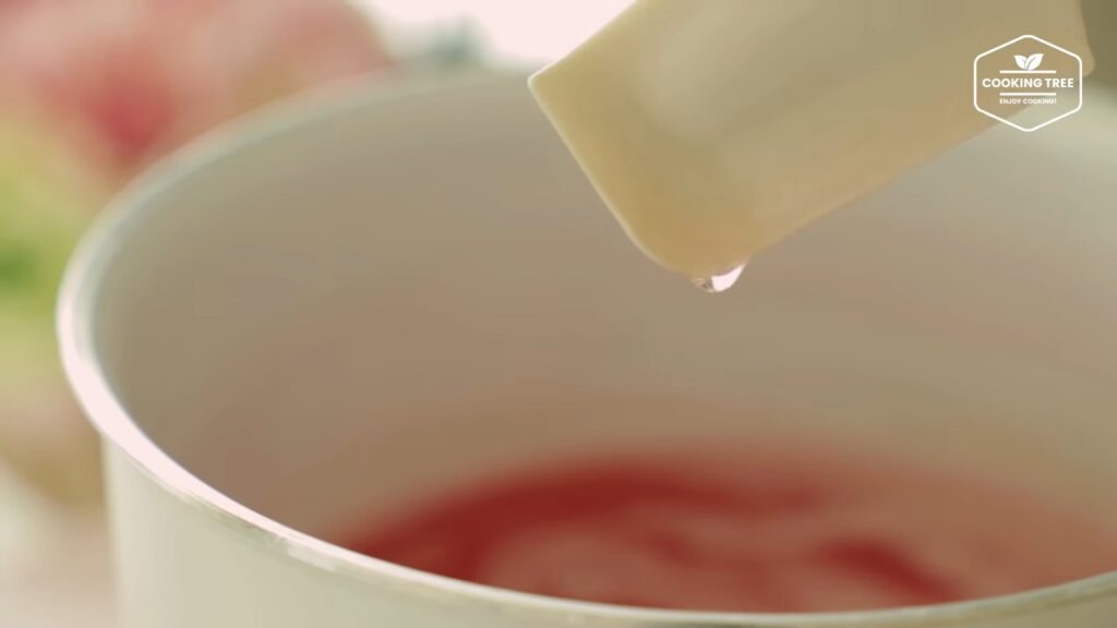 Rose flavor Heart Kohakuto Recipe