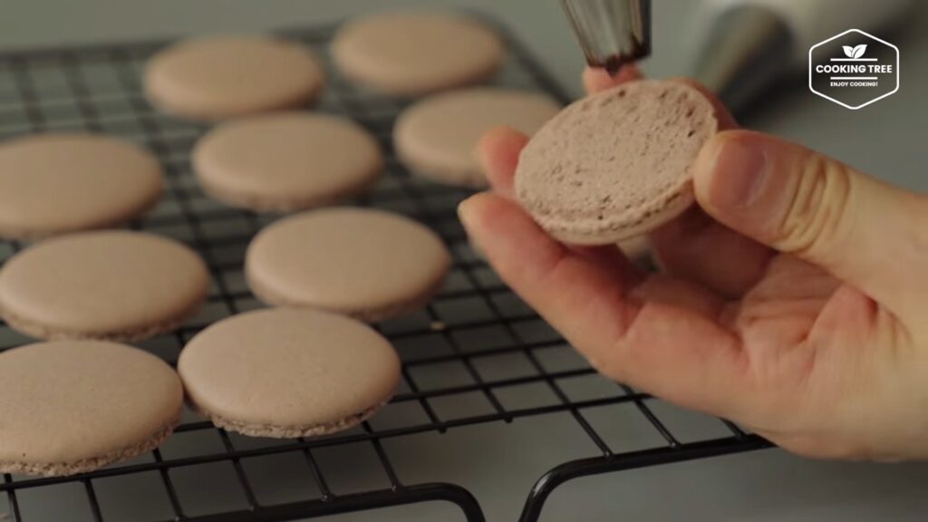 Smore Macaron Recipe Chocolate Macaron Cooking tree