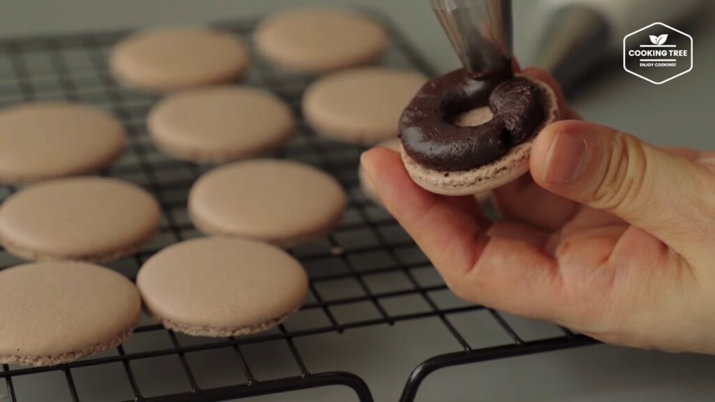 Smore Macaron Recipe Chocolate Macaron Cooking tree