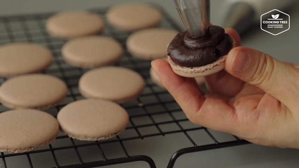 Smore Macaron Recipe Chocolate Macaron Cooking tree
