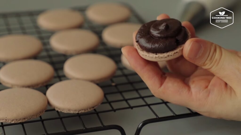 Smore Macaron Recipe Chocolate Macaron Cooking tree