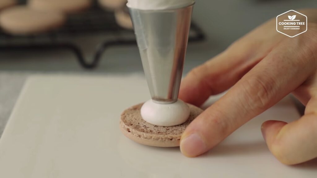 Smore Macaron Recipe Chocolate Macaron Cooking tree