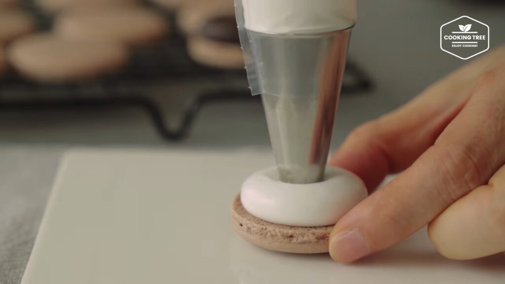 Smore Macaron Recipe Chocolate Macaron Cooking tree