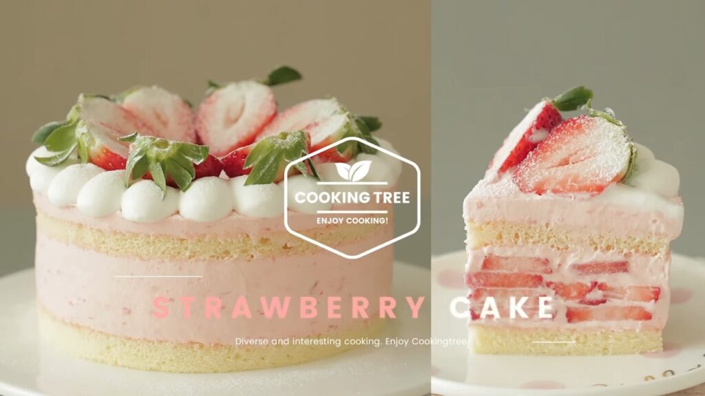 Rezept für Erdbeerkuchen 7 Strawberry Cake Recipe