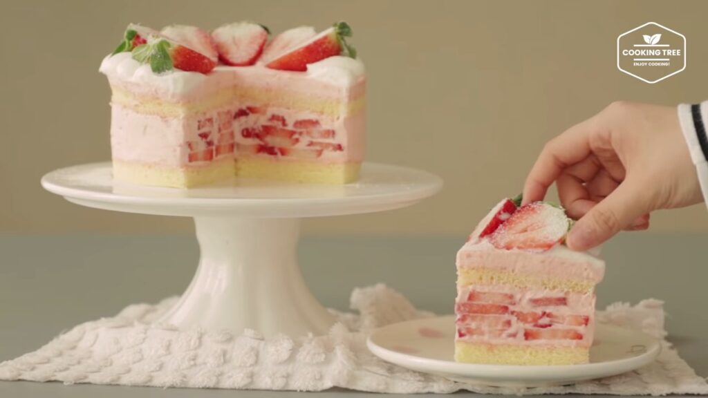 Rezept für Erdbeerkuchen 77 Strawberry Cake Recipe