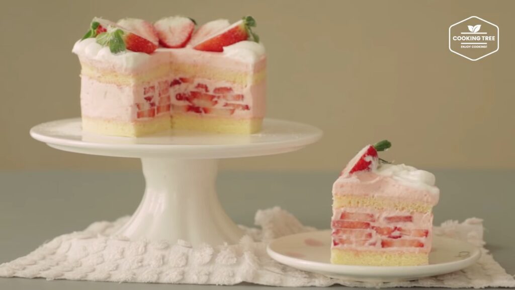 Rezept für Erdbeerkuchen 78 Strawberry Cake Recipe