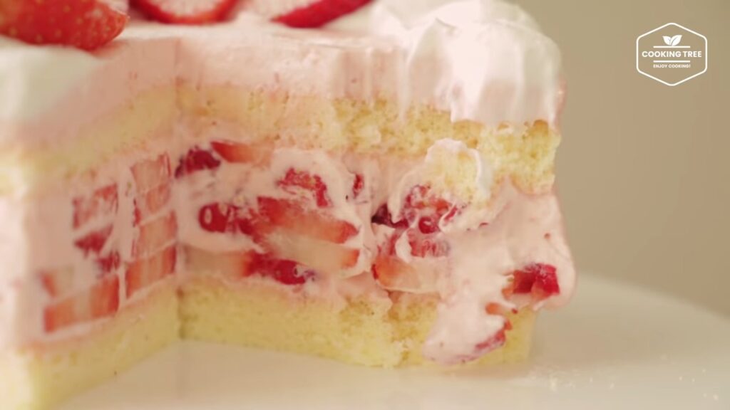 Rezept für Erdbeerkuchen 83 Strawberry Cake Recipe