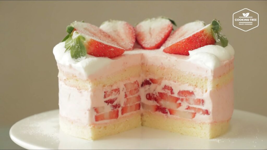 Rezept für Erdbeerkuchen 89 Strawberry Cake Recipe