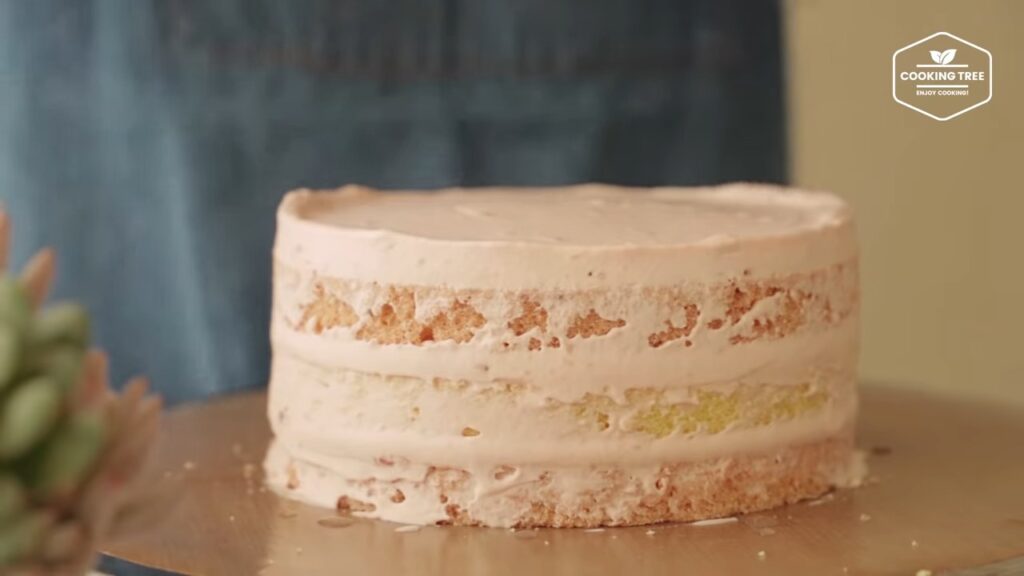 Strawberry Checkerboard Cake Recipe