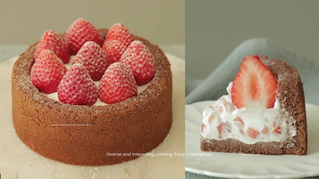 Strawberry Choco Cake Recipe