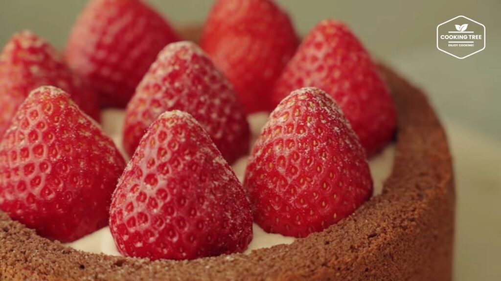 Rezept für Erdbeer-Schoko-Kuchen 63 Strawberry Choco Cake Recipe