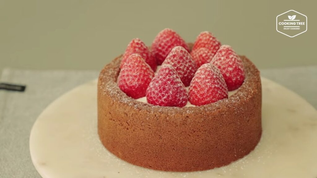 Rezept für Erdbeer-Schoko-Kuchen 64 Strawberry Choco Cake Recipe