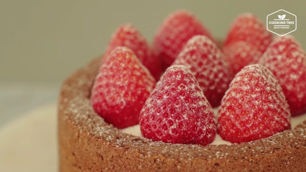 Rezept für Erdbeer-Schoko-Kuchen 65 Strawberry Choco Cake Recipe