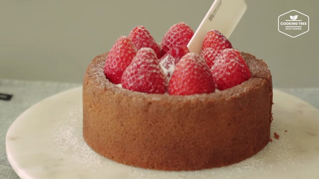 Rezept für Erdbeer-Schoko-Kuchen 69 Strawberry Choco Cake Recipe