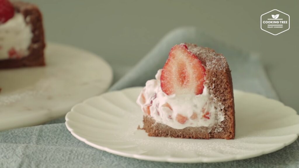 Rezept für Erdbeer-Schoko-Kuchen 75 Strawberry Choco Cake Recipe