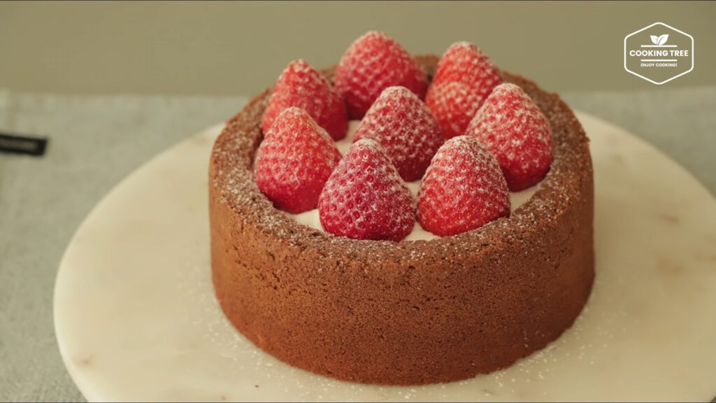 Rezept für Erdbeer-Schoko-Kuchen 81 Strawberry Choco Cake Recipe