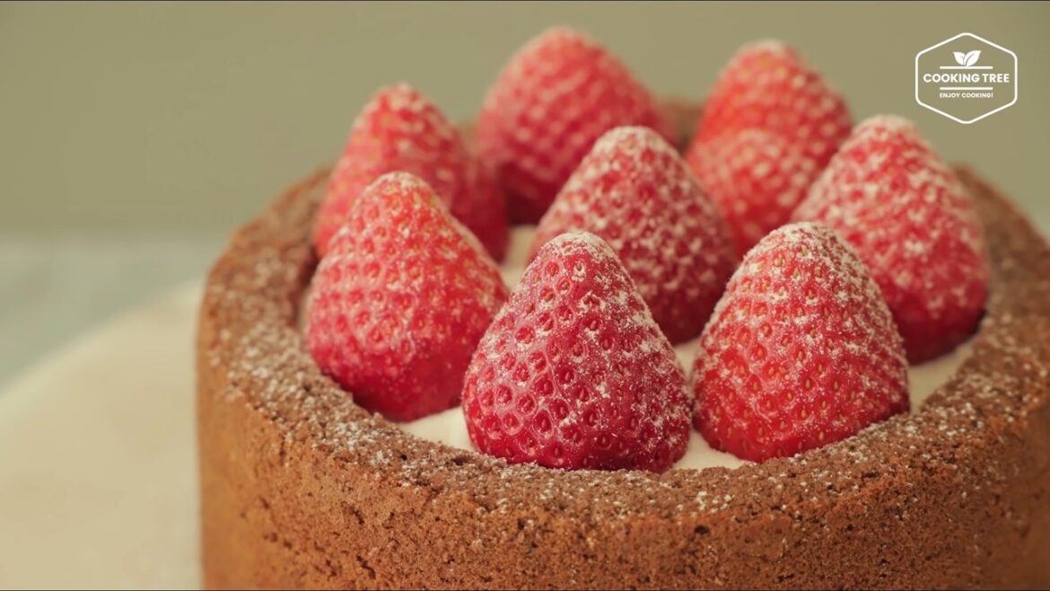 Strawberry Choco Cake Recipe
