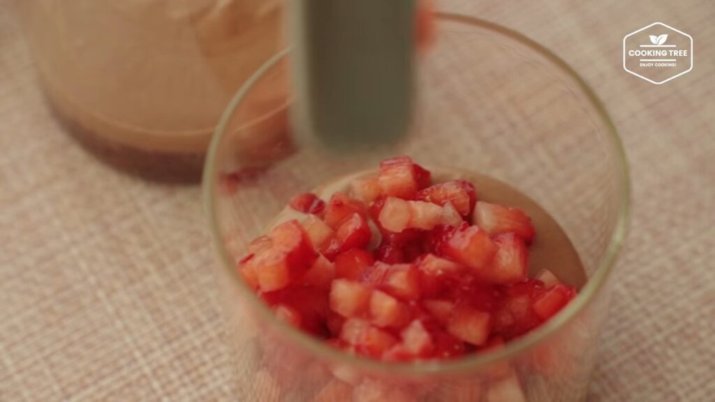 Strawberry Chocolate Bottle cake Recipe