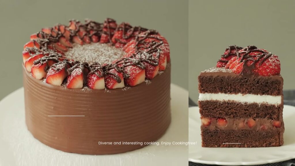 Strawberry Chocolate Cake Recipe