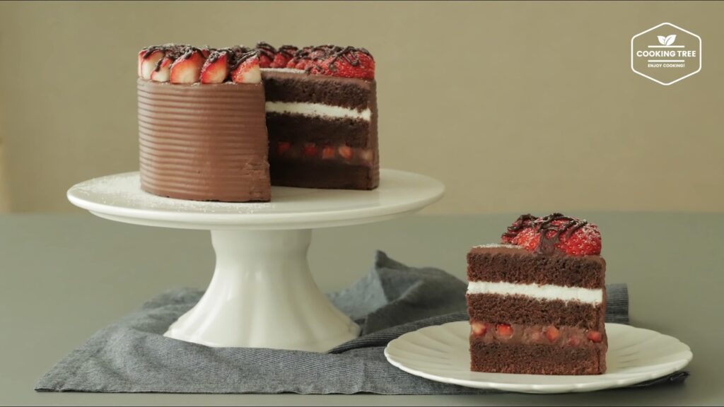 Strawberry Chocolate Cake Recipe
