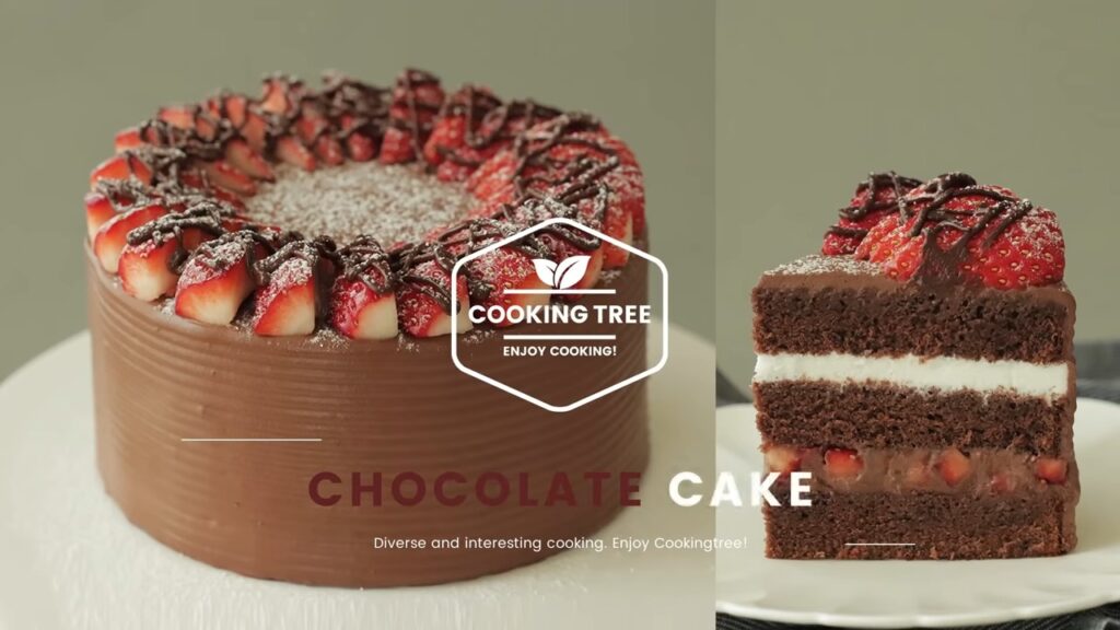 Strawberry Chocolate Cake Recipe