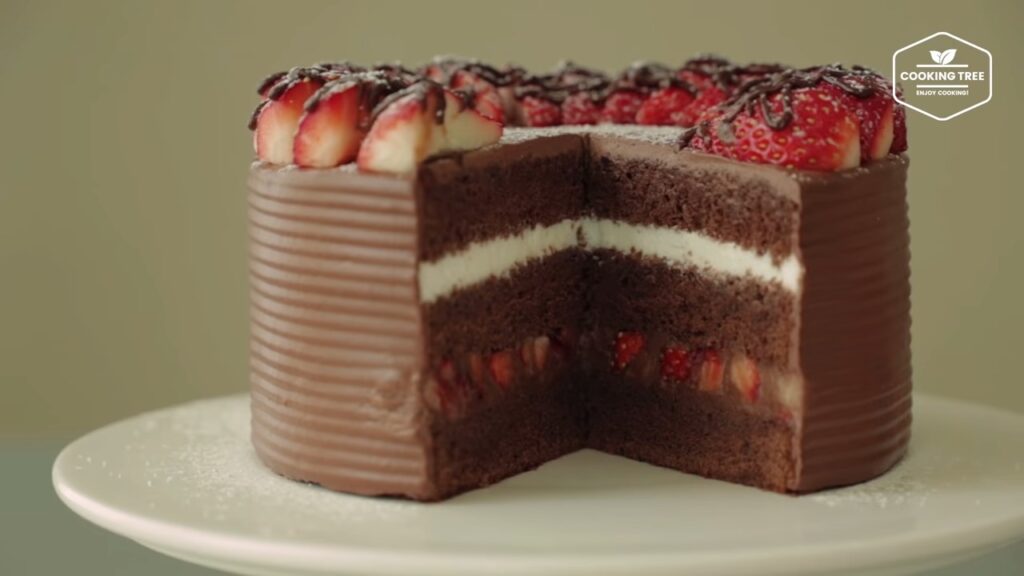 Strawberry Chocolate Cake Recipe