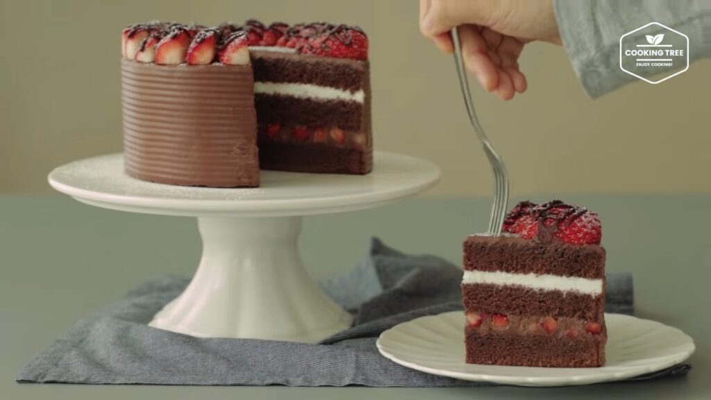 Strawberry Chocolate Cake Recipe