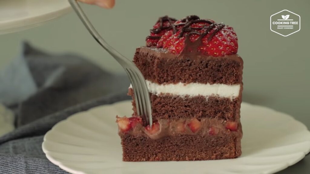 Strawberry Chocolate Cake Recipe