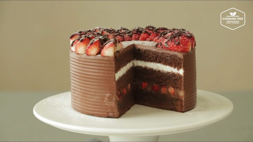 Strawberry Chocolate Cake Recipe