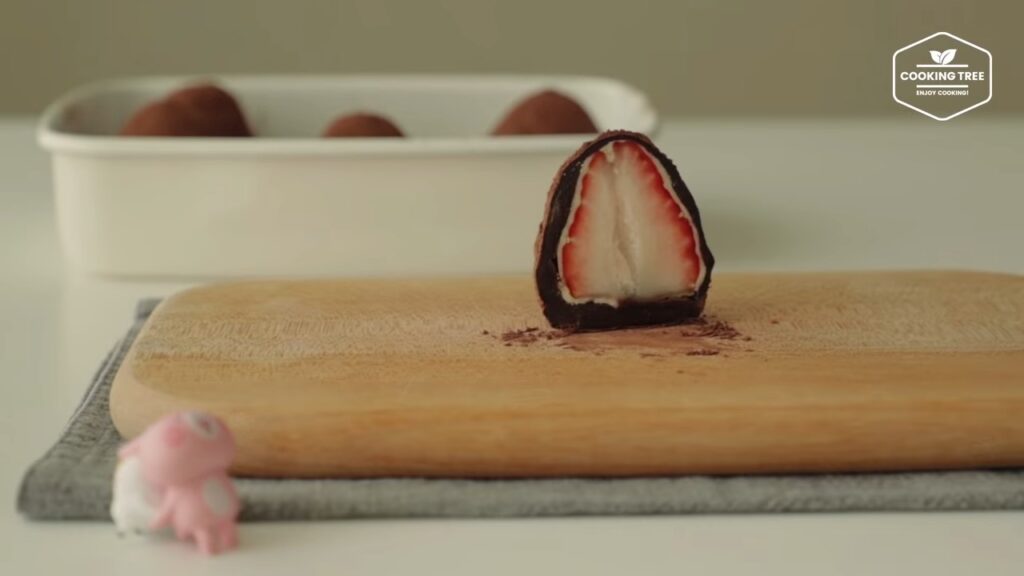 Strawberry Chocolate Rice cake