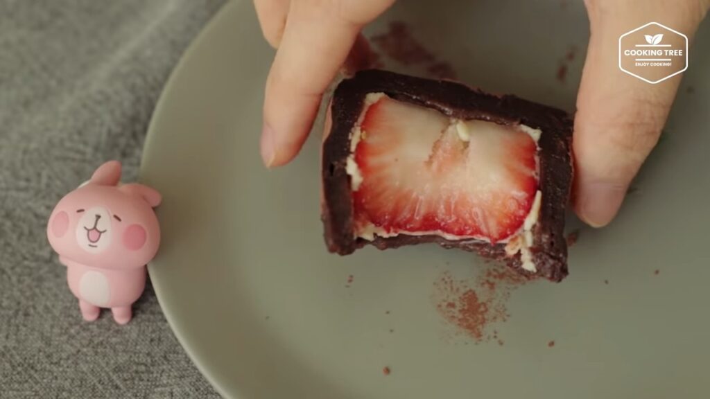 Strawberry Chocolate Rice cake