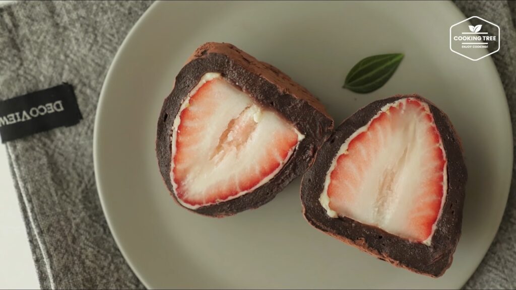 Strawberry Chocolate Rice cake