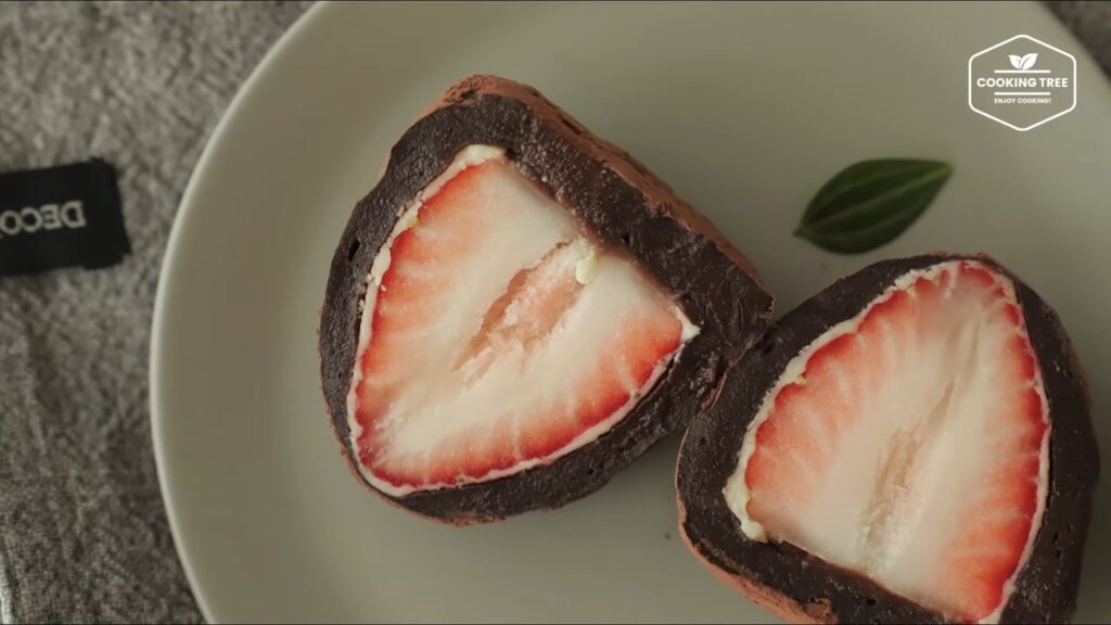 Strawberry Chocolate Rice cake