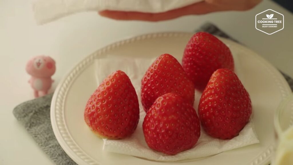 Strawberry Chocolate Rice cake