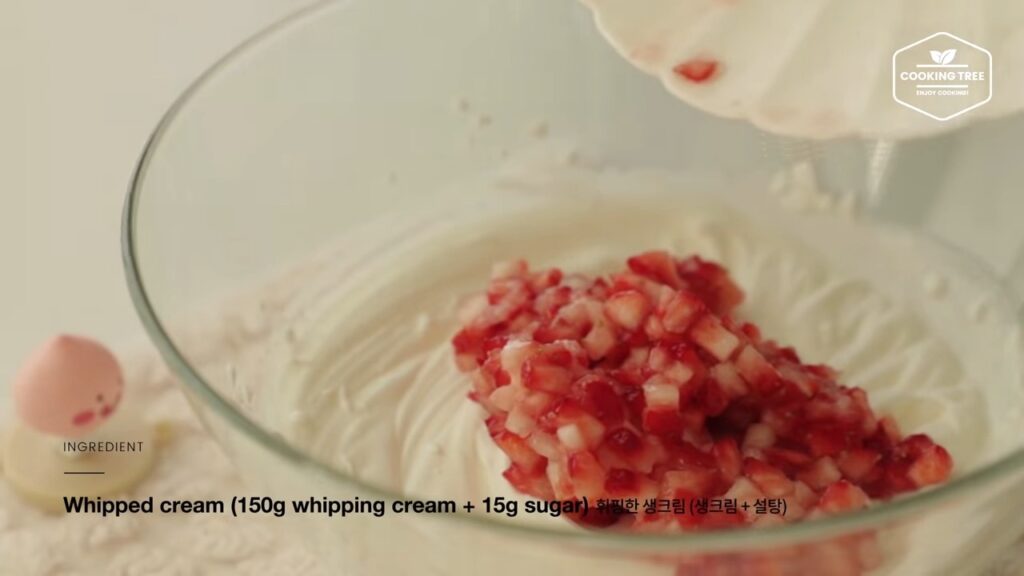 Strawberry Cream Castella Recipe