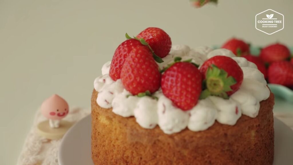 Strawberry Cream Castella Recipe