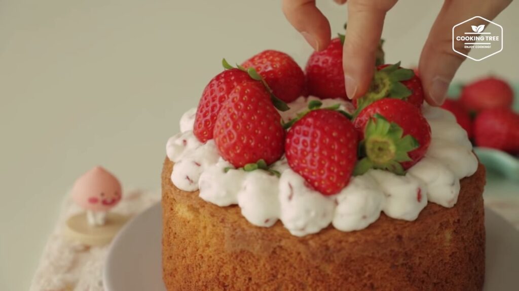 Strawberry Cream Castella Recipe