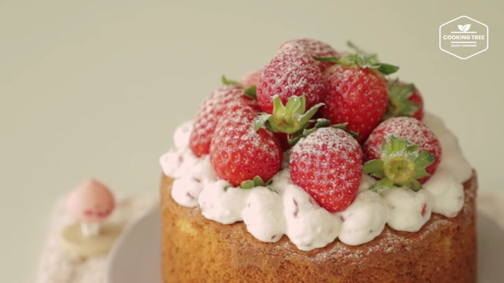 Strawberry Cream Castella Recipe