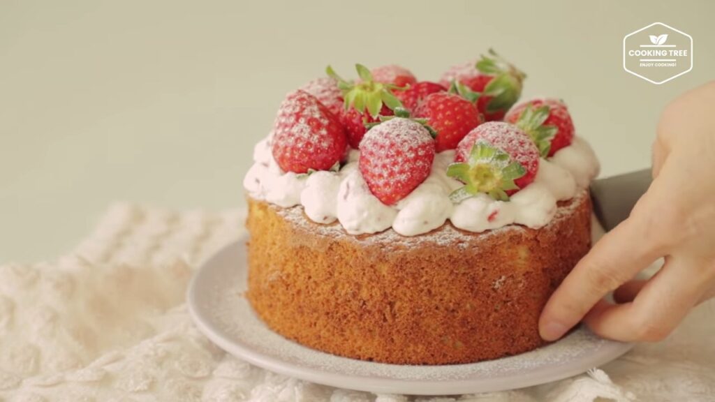 Strawberry Cream Castella Recipe