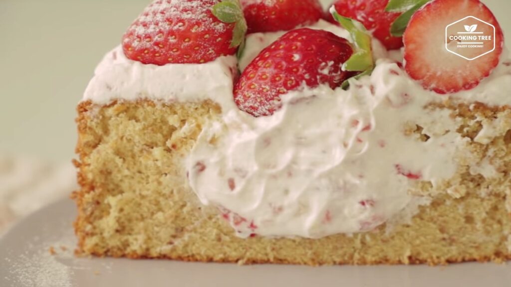 Strawberry Cream Castella Recipe