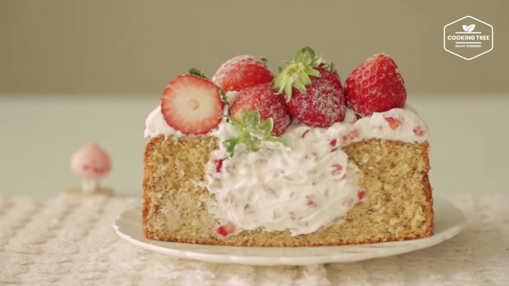 Strawberry Cream Castella Recipe