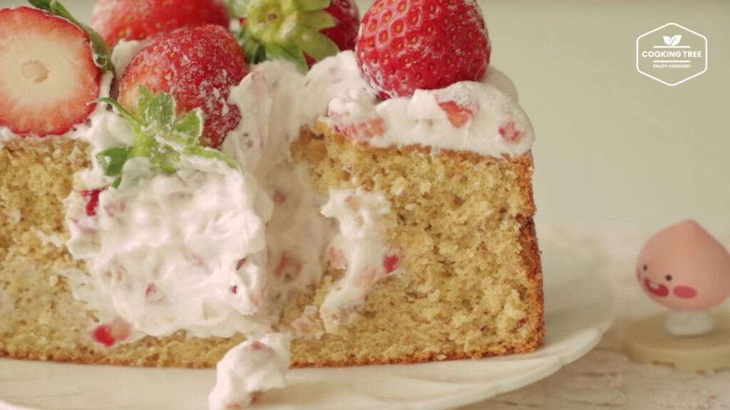 Strawberry Cream Castella Recipe