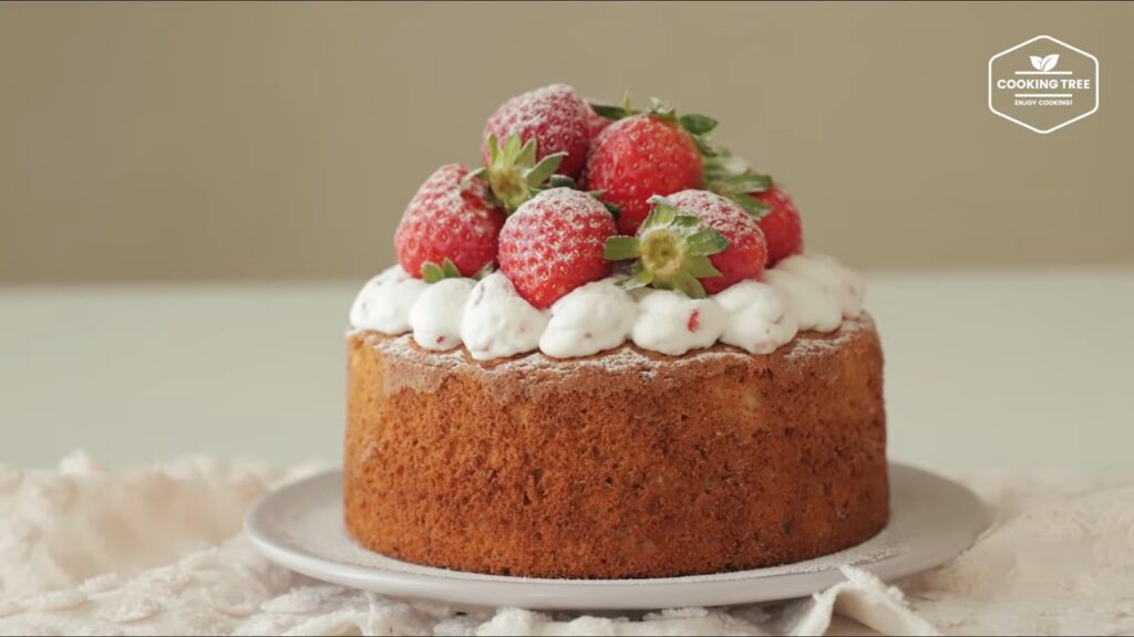 Strawberry Cream Castella Recipe