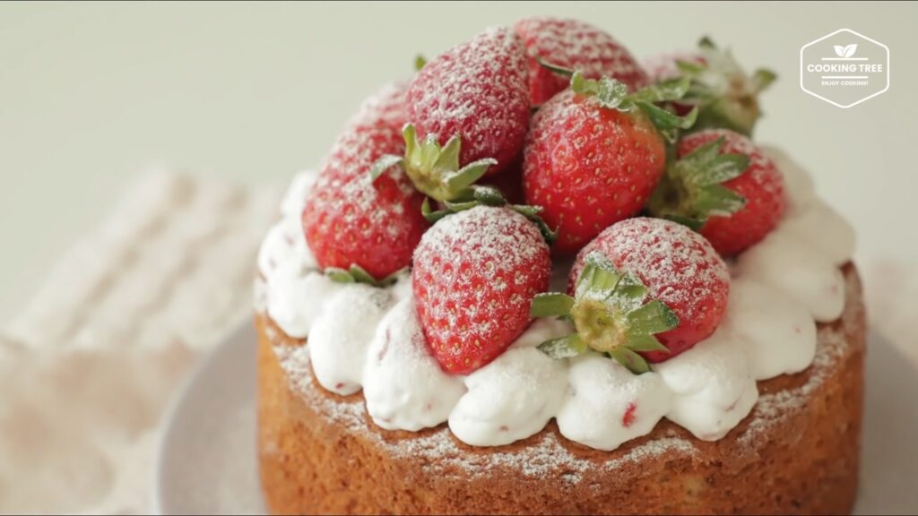 Strawberry Cream Castella Recipe