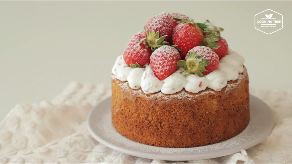 Strawberry Cream Castella Recipe