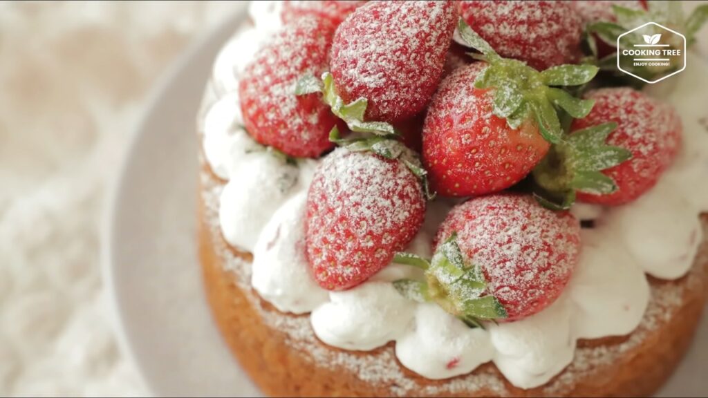 Strawberry Cream Castella Recipe