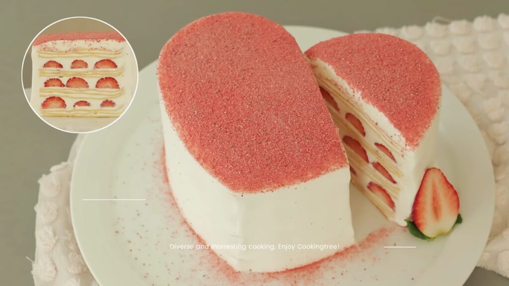 Strawberry Crepe Cake Recipe